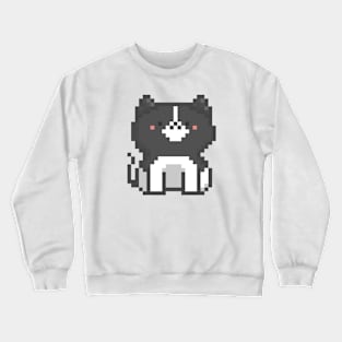 Pixel Quiet Cat 11 Crewneck Sweatshirt